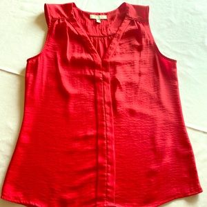 Banana republic red Blouse